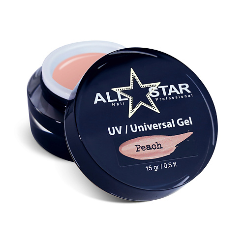 

ALL STAR PROFESSIONAL Гель для моделирования ногтей, UV-Universal Gel "Clear", Гель для моделирования ногтей, UV-Universal Gel "Clear"