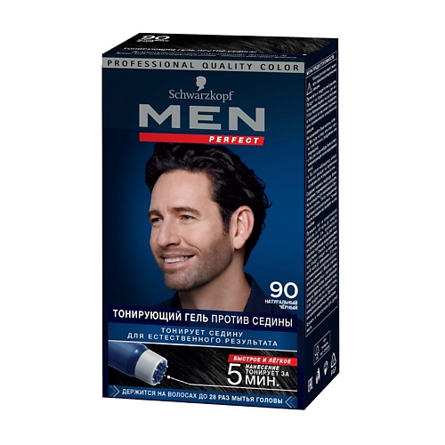 

MEN PERFECT Тонирующий гель против седины, Тонирующий гель против седины