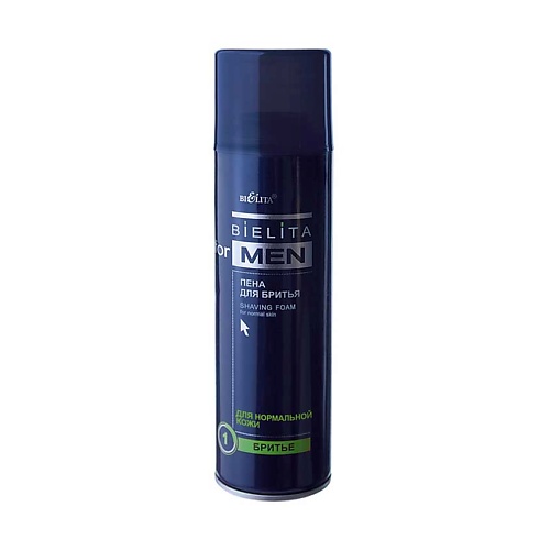 

БЕЛИТА Пена для бритья для нормальной кожи For Men 250.0, Пена для бритья для нормальной кожи For Men