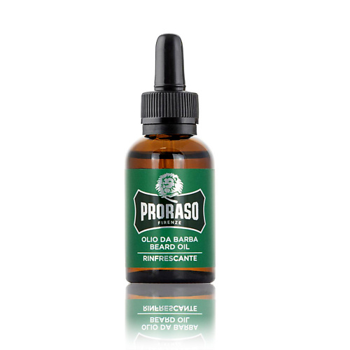Уход за бородой PRORASO Масло для бороды освежающее 30.0