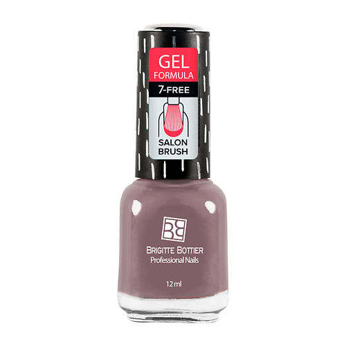 BRIGITTE BOTTIER Лак для ногтей GEL FORMULA тон 01 прозрачный 320₽