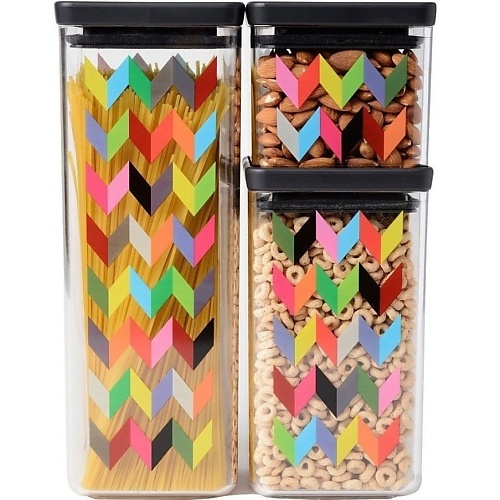 

FRENCH BULL Набор для хранения сыпучих продуктов, Набор для хранения сыпучих продуктов