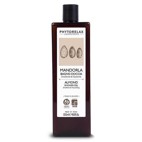 PHYTORELAX Гель для душа смягчающий и питательный с миндальным маслом 1049₽