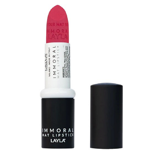 

LAYLA Помада для губ матовая Immoral Mat Lipstick, Помада для губ матовая Immoral Mat Lipstick