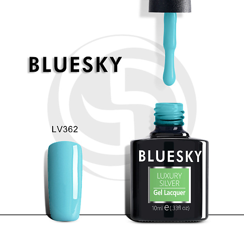 

BLUESKY Гель-лак Luxury Silver LV315, Гель-лак Luxury Silver LV315