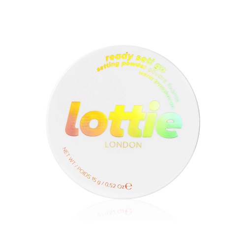 

LOTTIE LONDON Финишная полупрозрачная пудра Ready Set! Go, Финишная полупрозрачная пудра Ready Set! Go