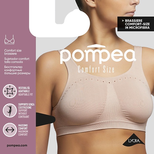 

POMPEA Топ бра BRASSIERE COMFORT SIZE, Топ бра BRASSIERE COMFORT SIZE