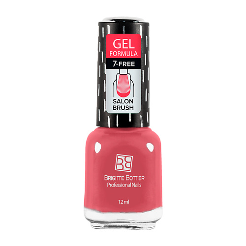 BRIGITTE BOTTIER Лак для ногтей GEL FORMULA тон 01 прозрачный 320₽