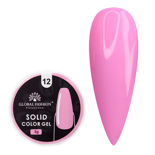 фото Global fashion гель-краска повышенной плотности, solid color gel 04