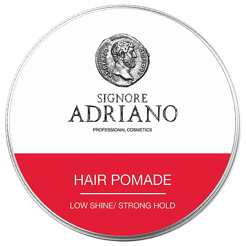 SIGNORE ADRIANO Помада для укладки волос на водной основе Hair pomade strong сильной фиксации