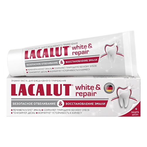 

LACALUT Зубная паста white&repair 75.0, Зубная паста white&repair