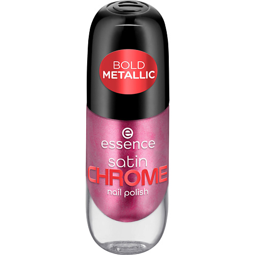 

ESSENCE Лак для ногтей Satin Chrome Nail Polish, Лак для ногтей Satin Chrome Nail Polish