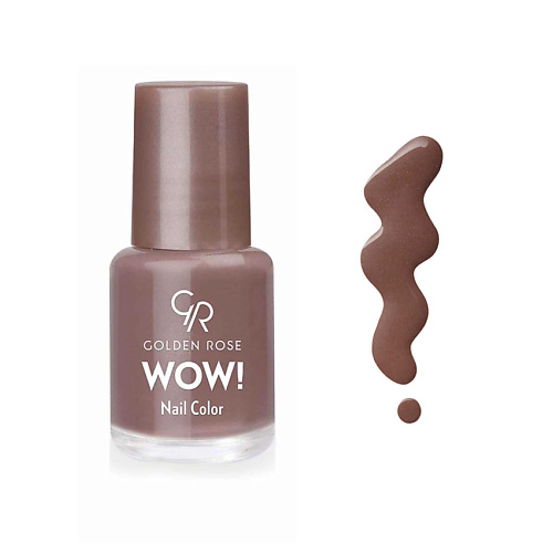 Лак для ногтей GOLDEN ROSE Лак для ногтей WOW! Nail Color Clear