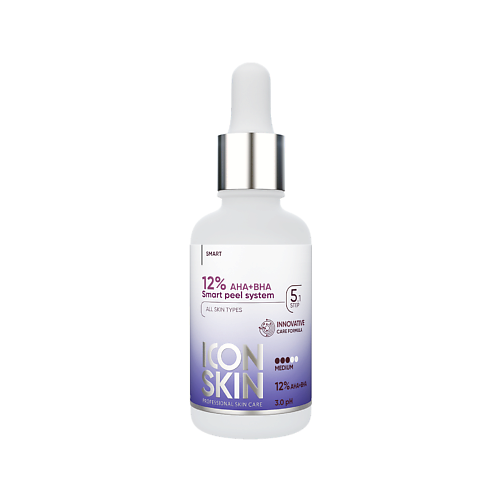 

ICON SKIN AHA+BHA Пилинг 12% 30.0, AHA+BHA Пилинг 12%