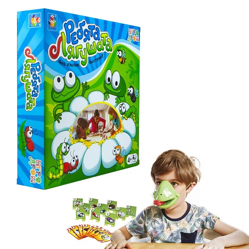 

1TOY Настольная игра Ребята Лягушата, Настольная игра Ребята Лягушата