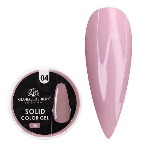 Гель-краска повышенной плотности, Solid color gel 04
