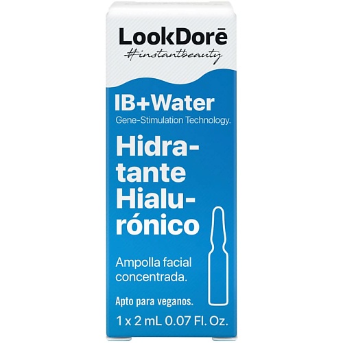 

LOOK DORE Сыворотка в ампулах для интенсивого увлажнения MOISTURISING HYALURONIC 2, Сыворотка в ампулах для интенсивого увлажнения MOISTURISING HYALURONIC
