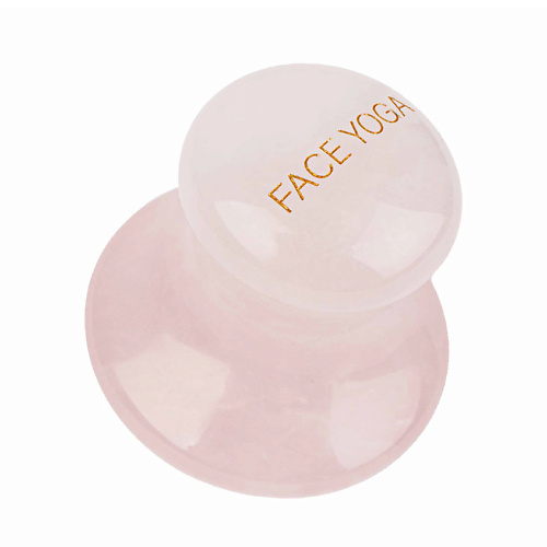 FACE YOGA массажер для области вокруг глаз грибок из натурального розового кварца 2125₽