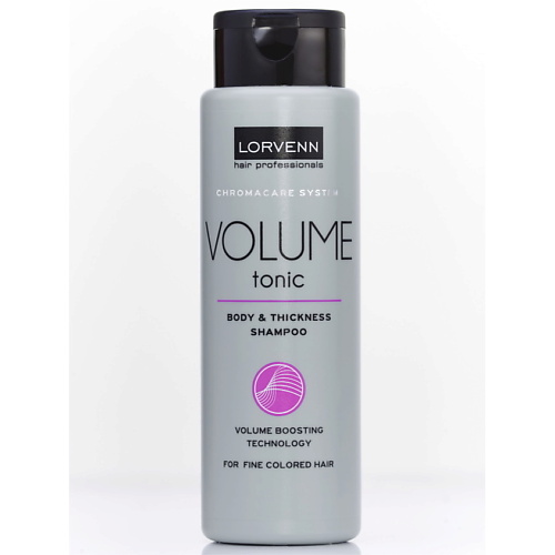 

LORVENN HAIR PROFESSIONALS Шампунь VOLUME TONIC для объема волос 300.0, Шампунь VOLUME TONIC для объема волос