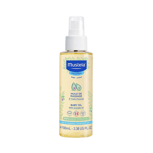 MUSTELA Масло массажное  для новорожденных 100.0