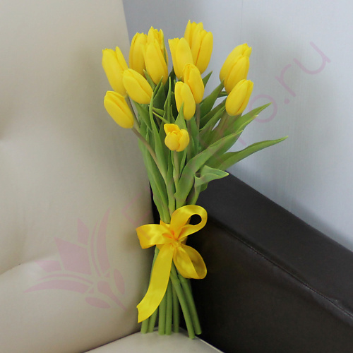 

FLORPRO 15 желтых тюльпанов, 15 желтых тюльпанов