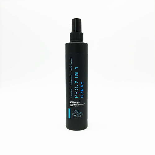 

PARLI Спрей антистатик для волос с гиалуроновой кислотой 250, Спрей антистатик для волос с гиалуроновой кислотой