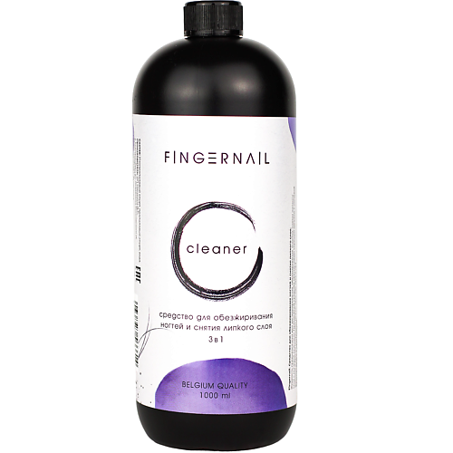 

FINGERNAIL Средство для обезжиривания ногтей и снятия липкого слоя 1000, Средство для обезжиривания ногтей и снятия липкого слоя