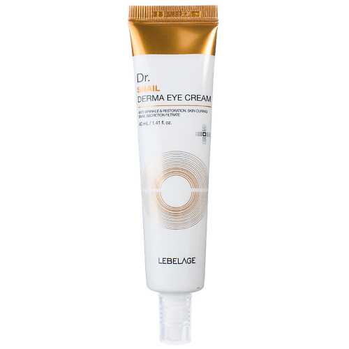 

LEBELAGE Крем для глаз (век) с Муцином улитки Антивозрастной Derma Eye Cream Dr. Snail 40.0, Крем для глаз (век) с Муцином улитки Антивозрастной Derma Eye Cream Dr. Snail
