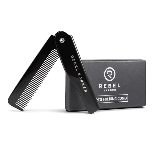  REBEL Расческа для бороды  Folding Beard Comb