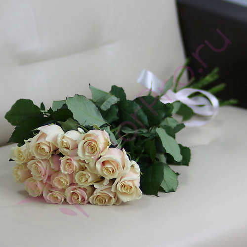 

FLORPRO 15 кремовых роз Талея 50 см, 15 кремовых роз Талея 50 см
