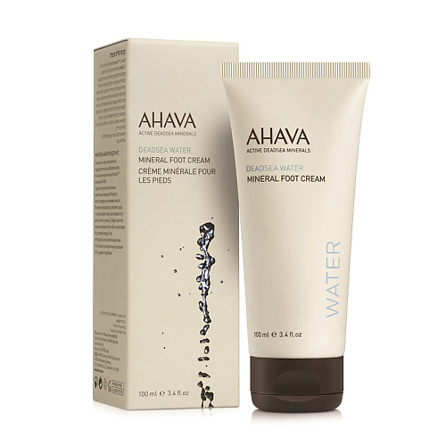 

AHAVA Deadsea Water Минеральный крем для ног 100.0, Deadsea Water Минеральный крем для ног