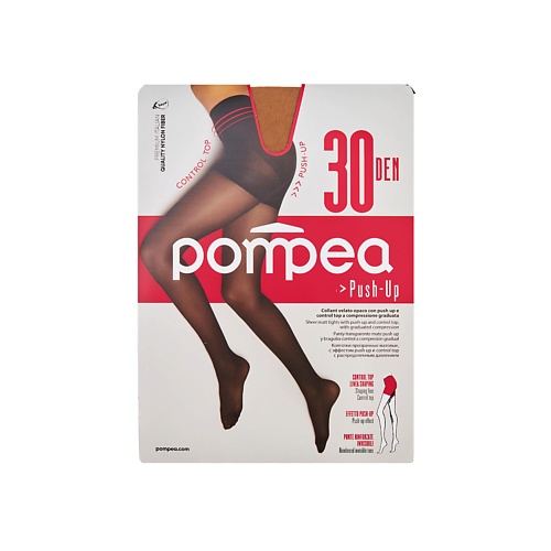 POMPEA Колготки P.UP STUDIO 30 den ambrato