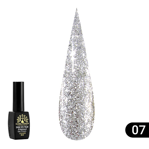 

GLOBAL FASHION Гель лак Shine Spectrum 301, Гель лак Shine Spectrum 301