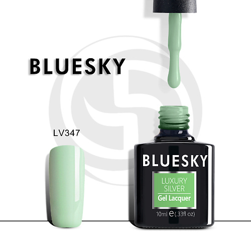 

BLUESKY Гель-лак Luxury Silver LV356, Гель-лак Luxury Silver LV356