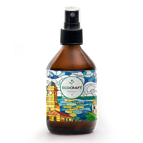 

ECOCRAFT Спрей-кондиционер несмываемый Апельсиновая Греция Orange Greece Natural Leave-In Conditioner Spray 100, Спрей-кондиционер несмываемый Апельсиновая Греция Orange Greece Natural Leave-In Conditioner Spray