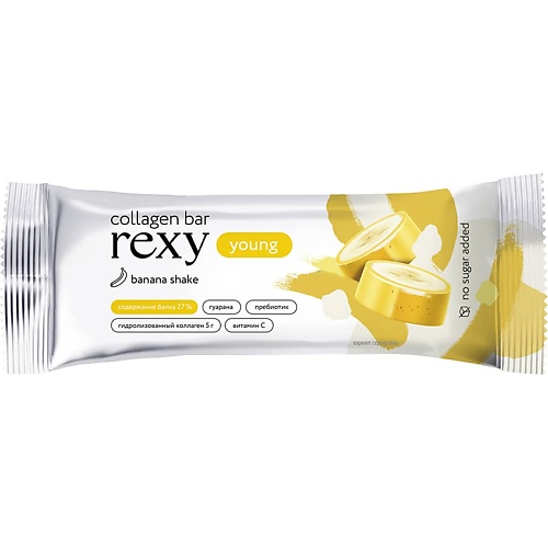 

PROTEIN REX Батончик с высоким содержанием белка со вкусом «Банановый шейк», Батончик с высоким содержанием белка со вкусом «Банановый шейк»