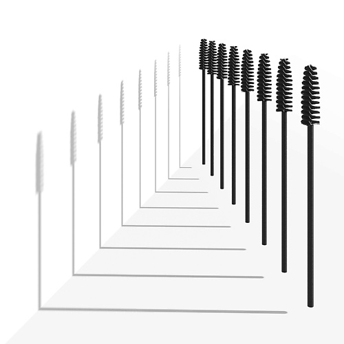 

PAPUK BEAUTY Щеточки для ресниц и бровей 20 штук 20.0, Щеточки для ресниц и бровей 20 штук