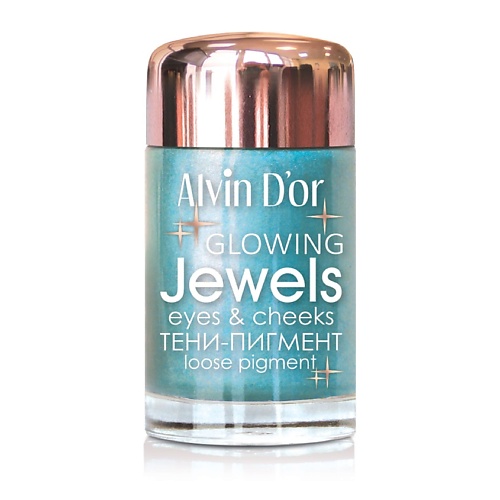

ALVIN D’OR Тени-пигмент для век JEWELS, Тени-пигмент для век JEWELS