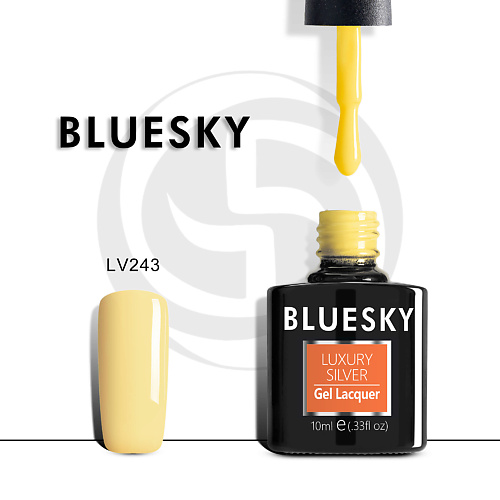 

BLUESKY Гель-лак Luxury Silver LV248, Гель-лак Luxury Silver LV248