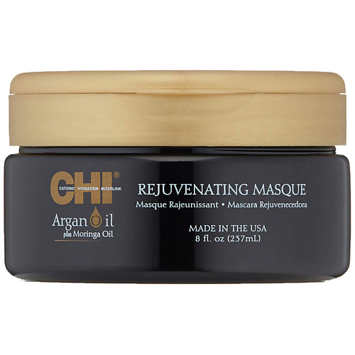 

CHI Маска для волос с аргановым маслом восстанавливающая Argan Oil Plus Moringa Oil Rejuvenating Masque 237, Маска для волос с аргановым маслом восстанавливающая Argan Oil Plus Moringa Oil Rejuvenating Masque