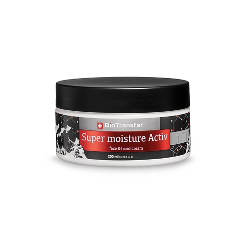 BIOTRANSFER Крем для лица и рук дневной Super moisture Activ