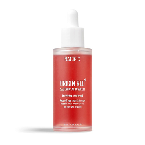 

NACIFIC Сыворотка-эксфолиант смываемая с салициловой кислотой Origin Red Salicylic Acid Serum, Сыворотка-эксфолиант смываемая с салициловой кислотой Origin Red Salicylic Acid Serum