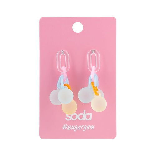 

SODA Серьги BUBBLES #sugargem, Серьги BUBBLES #sugargem