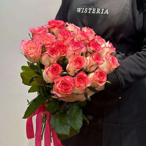 

WISTERIA Букет 21 роза Джумилия, Букет 21 роза Джумилия