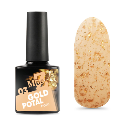 

MOOZ База для гель-лака Gold Potal, База для гель-лака Gold Potal