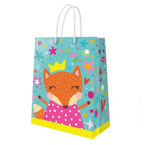 

ND PLAY Пакет подарочный большой Лисичка, Пакет подарочный большой Лисичка