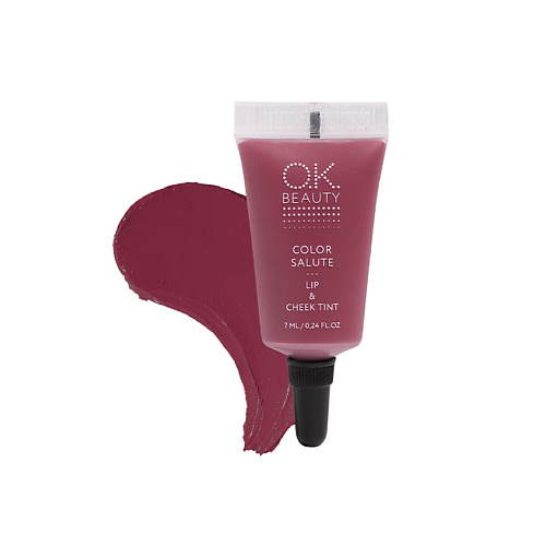 OK BEAUTY Стойкий пигмент для губ и щек СOLOR SALUTE LIP CHEEK 595₽