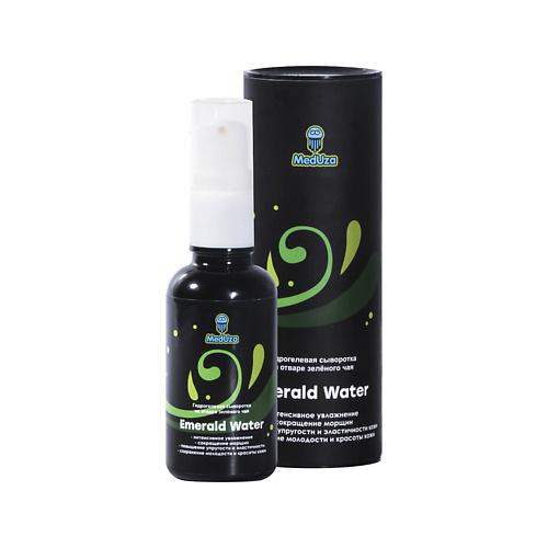

MEDUZA Сыворотка для лица на отваре зеленого чая Emerald Water 30.0, Сыворотка для лица на отваре зеленого чая Emerald Water