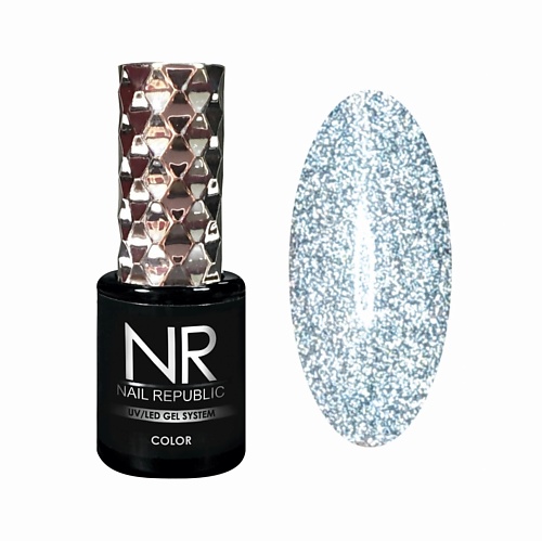 

NAIL REPUBLIC Гель-лак светоотражающий NR Flash, Гель-лак светоотражающий NR Flash