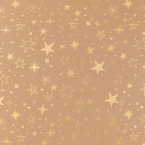 TWINKLE Упаковочная бумага Stars Gold 229₽